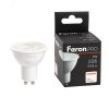 Лампа светодиодная LED 7вт 230в GU10 теплый с линзой 38 гр. Feron.PRO FERON 38176