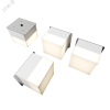 Светодиодный светильник RVE-LBX-LUMO40-PLAZA10015-4-GR (Квадрат Грильято 4шт 85х85х80мм 30Вт встраиваемый 4000K Белый) RVElektro RVE00003284