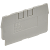 Заглушка для колодки клеммной CP 2,5мм2 серая IEK