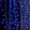 Гирлянда занавес LED синий 3х2м IP44 FERON 32340