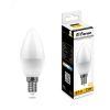 Лампа светодиодная LED 7вт E14 теплый матовая свеча FERON 25475