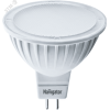 Лампа светодиодная LED 7вт 230в GU5.3 диммируемая тепло-белая Navigator Group 20501