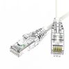 Патч-корд неэкранированный SLIM CAT6 U/UTP 4х2, 28 AWG, LSZH, белый, 3м