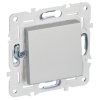 SKANDY Выключатель 1-клавишный перекрестный 10А SK-V03S серебряный IEK