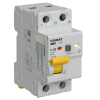 KARAT Устройство защиты от дугового пробоя с выключателем автоматическим дифференциального тока 1P+N C 63А 100мА тип AC IEK