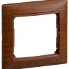 VALENA Рамка 1-местная дерево тонированное