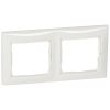 VALENA Рамка 2-местная белый