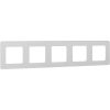 INSPIRIA Рамка 5-местная белый