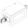 LINEBAR Секция центральная питающая 630А Al 3L+N+PER некрашеная IP55 транспортировочная IEK