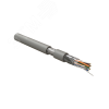 Кабель для сетей Industrial Ethernet. категория 5e. 4x2x24 AWG. однопроволочные жилы (solid). F/UTP. PVC. Серый Hyperline IFUTP4-C5E-S24/1-FRPVC-GY