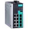 Коммутатор 8 x 10/100/1000BaseTX, 4 x 100/1000BaseSFP, с расширенным диапазоном температур MOXA EDS-G512E-4GSFP-T