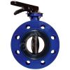 Затвор дисковый поворотный фланцевый DN 300 PN 16 т п 021F диск чугун, рассверловка фланцев PN10, в комплекте с электроприводом QT 80-1 (3х380в) DENDOR CFLC21E03001