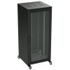 Разобранный напольный 19&quot; IT-CQE 47U 600х2200х1200, двери стекло + сплошная, RAL9005