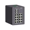 Промышленный управляемый коммутатор, 4×100Base-FX, 1000Base-X SFP слота:16×10/100/1000Base-T(X) портов RJ45, консольный порт Mini USB, поддержкаPROFINET, 24-48В DC (18-72В DC), с резервированием