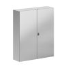 Корпус навесной STH с М/П двухдверный из нержавеющей cтали AISI304 ВxШxГ 1200x1000x300 мм, с фланцем, IP55