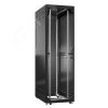 Шкаф серверный 42U 800х1000 передняя дверь: без. задняя дверь: протект IP41. боковые панели: глухой металл. цвет: черный RAL9005  SYSMATRIX EX 8042.9061