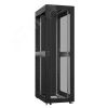 Шкаф серверный 42U 800х1000 передняя дверь: двустворчатая глухой металл IP51. задняя дверь: одностворчатая перфорированная IP20. боковые панели: без.  SYSMATRIX EX 8042.9530