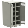ITK LINEA B Шкаф (пустой) 1700х900х950мм двустворчатая металлическая дверь серый