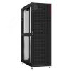 Шкаф серверный 48U 800х1200 передняя дверь: протект IP41. задняя дверь: двустворчатая перфорированная IP20. боковые панели: без. цвет: черный RAL9005  SYSMATRIX NS 8248.9640