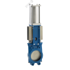 Затвор шиберный (нож) EX-01-200-D/A-M DN 200 PN 10 м/ф металл пневмопривод двойного действия ADL BB01A77261