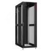 Шкаф серверный 48U 600х1200 передняя дверь: одностворчатая перфорированная IP20. задняя дверь: двустворчатая глухой металл IP51. боковые панели: без.  SYSMATRIX NS 6248.9350