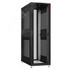 Шкаф серверный 42U 800х1070 передняя дверь: одностворчатая перфорированная IP20. задняя дверь: без. боковые панели: перфорированные. цвет: черный RAL9 SYSMATRIX NS 8142.9302
