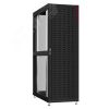 Шкаф серверный 45U 600х1070 передняя дверь: протект IP41. задняя дверь: одностворчатая перфорированная IP20. боковые панели: без. цвет: черный RAL9005 SYSMATRIX NS 6145.9630