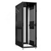 Шкаф серверный 24U 800х1070 передняя дверь: без. задняя дверь: одностворчатая перфорированная IP20. боковые панели: перфорированные. цвет: черный RAL9 SYSMATRIX NS 8124.9032
