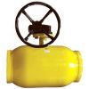 Кран шаровой КШГ 71.112.125 стальной для газа полн. проход DN 125 PN 16 под приварку с редуктором BROEN КШГ 71.112.125.Р.16