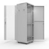 Шкаф напольный 19 Standart 42U 0.8х1м стекло-металл RAL7035 из 2частей, REXANT 04-2309