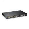 Коммутатор управляемый L2 24 порта. PoE+ 10/100/1000 Мб/с. 2хSFP+ Zyxel GS190048HPV2-EU0101F