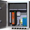Узел коммутационный 8хPoE, 2хSFP, 4хSC, АКБ 4х12В, 7А/ч, IP66, 350х400х210 мм Мастер Mastermann 8 УТП 8КУ АКБ 7А