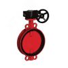 Затвор дисковый поворотный чугунный для систем пожаротушения Ду 300 Ру16 с редуктором, диск чугун, манжета EPDM TECOFI VPI4448R-08EP0300