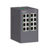 Промышленный неуправляемый коммутатор, 16×10/100Base-T(X) портов RJ45,12-48В DC/18-30В AC, с резервированием