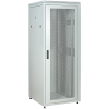 ITK LINEA N Шкаф сетевой 19" 33U 800х800мм перфорированная передняя дверь задняя металлическая серый