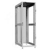 Шкаф серверный 24U 600х1070 передняя дверь: без. задняя дверь: двустворчатая глухой металл IP51. боковые панели: без. цвет: серый RAL7035  SYSMATRIX NS 6124.7050