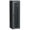ITK LINEA N Шкаф сетевой 19" 33U 600х800мм перфорированная передняя дверь черный