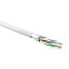 Кабель UFTP4-C6-S23-IN-LSZH-WH-500 (500 м) витая пара экранир U/FTPкат.6 4 пары Hyperline 445094