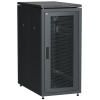 ITK LINEA N Шкаф сетевой 19" 18U 600х1000мм перфорированные двери черный
