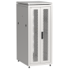 ITK LINEA N Шкаф сетевой 19" 28U 600х800мм двери передняя перфорированная задняя двустворчатая перфорированная серый