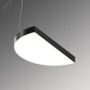 Светильник светодиодный RVE-LBX-TACO-500-P (Полукруг 500х250х100мм 14Вт Подвесной 4000К Белый) RVElektro RVE00000279