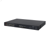Коммутатор неуправляемый PoE, L2, 24 порта        10/100/1000 Мб/с.,2хRJ45,240 Вт. Dahua DH-PFS3228-24GT-240