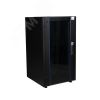 Шкаф нап. 19', 22U 600х600, перед. дв. стек, задн. стен., мет, чер. DATAREX Datarex DR-700101