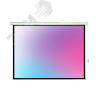 Экран электроприводной экономичный 132'' Eco Control, 16:9, Matte White Lumien LEC-100112