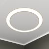 Светильник светодиодный RVE-LBX-HOLE-RING-1046-VG (Кольцо 1046х1046х110мм S80мм 72Вт встраиваемый под шпаклевку 4000K Белый) RVElektro RVE00003362