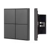 INTELLIGENT ARLIGHT Кнопочная панель KNX-304-23-IN Black (BUS, Frame) (IARL, IP20 Металл, 2 года) Arlight 039667