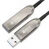 Удлинитель оптический USB 3.0 AM на AF, 15 м., высокоскоростной Greenconnect GCR-54790