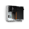 Узел коммутационный 4хPoE, 60 Вт, АС 220В, 50 Гц IP66, 300х230х110 мм Тахион 40136