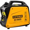 Генератор инверторный 1200 Вт STEHER GI-1500