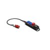 Устройство распределительное переносное твердая резина IP44 32A корпус 115х430х72 черный AlpenBox 0150015